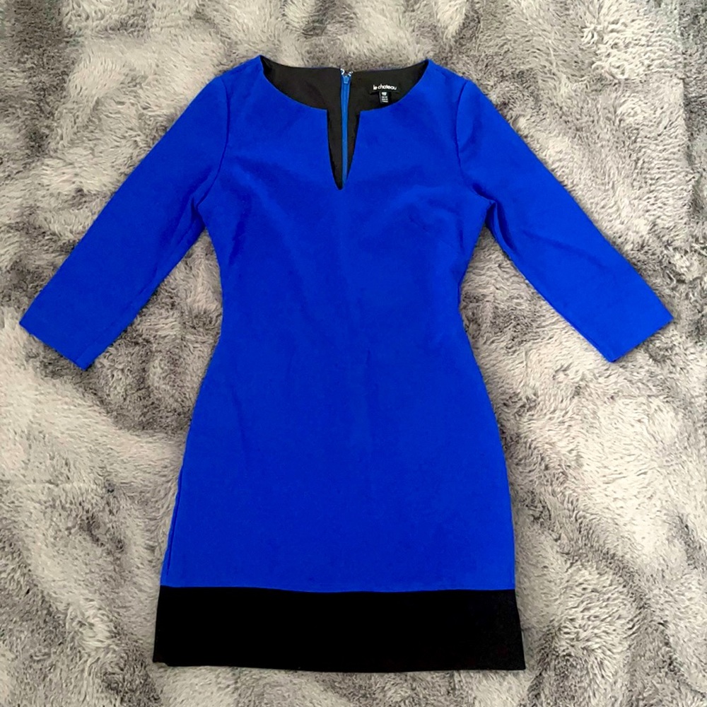 Royal blue dress